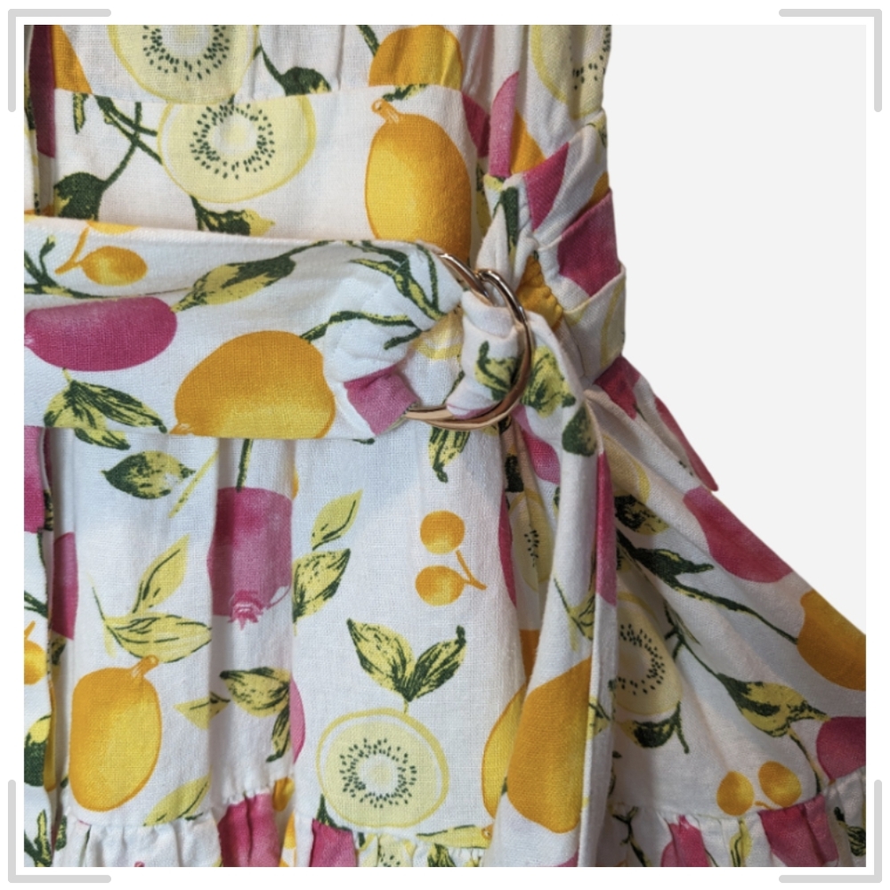 Cynthia Rowley Fruit Dress Size 14 - Picture 6 of 8